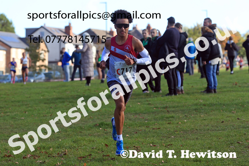 Mens Under-18s 2026 Northern Cross Country Relays, Graves Park, Sheffield. Photo: David T. Hewitson/Sports for All Pics